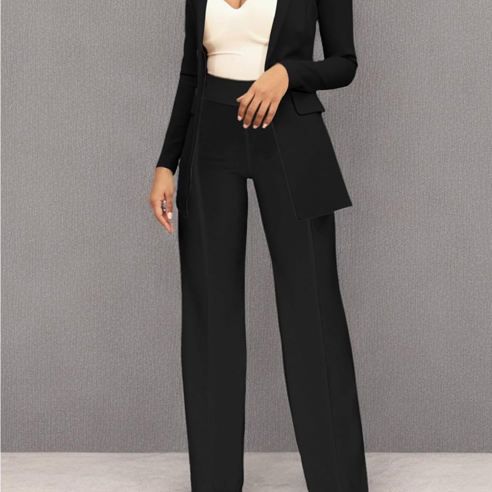 Stretchy Black Women's Trousers